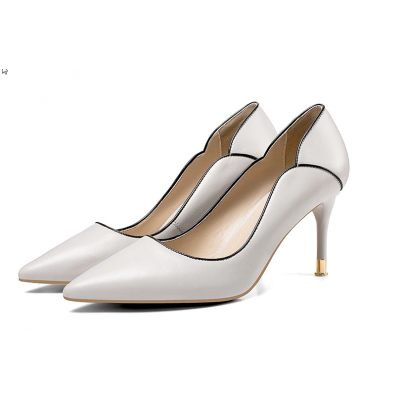 mixed color stiletto heels shoes elegant MA